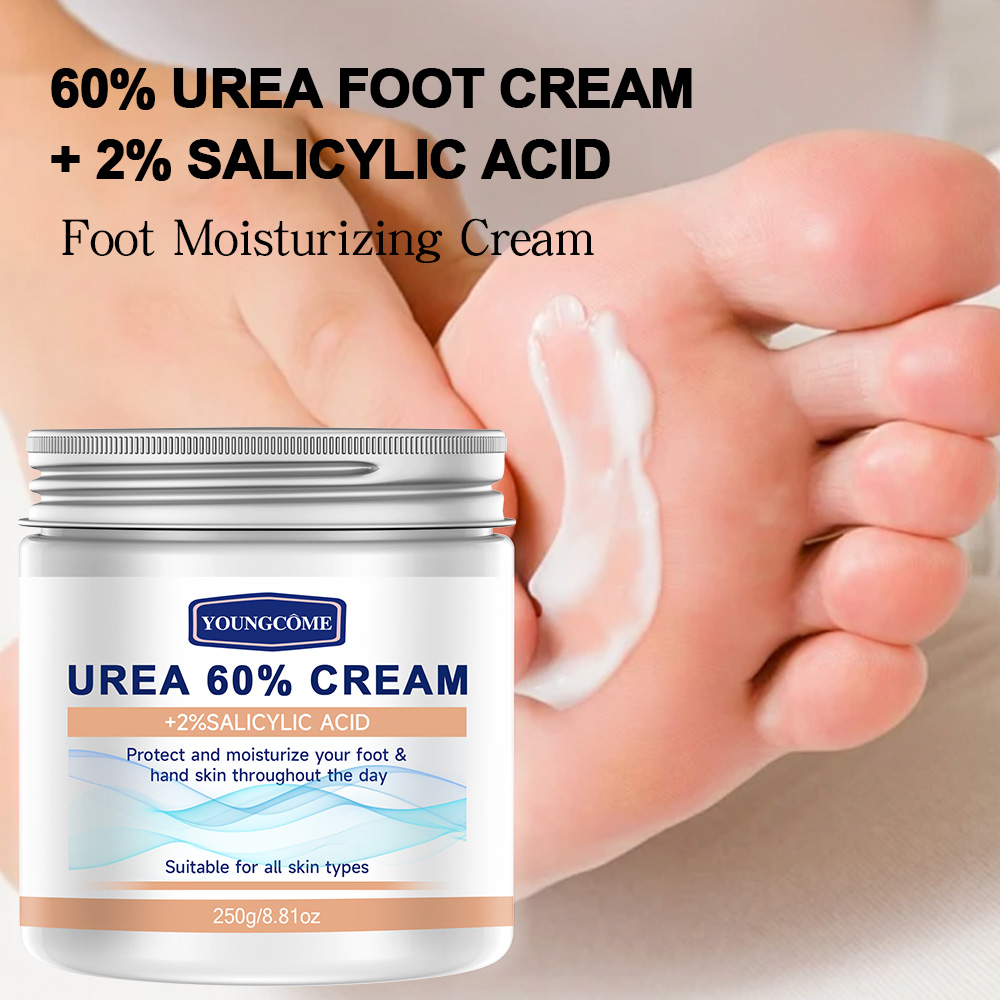 Urea Foot Cream - ยูรีครีม 250 กรัม ยูรีครีมผสมกรดซาลิไซลิก - ครีมบำรุงมือและเท้า