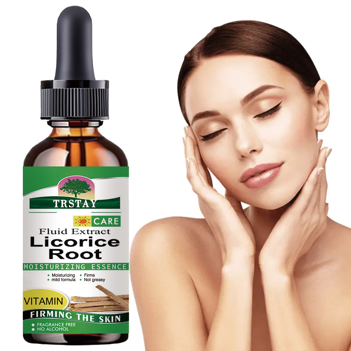 Licorice Root Extract - 5ML/15ML/30ML/50ML/DR.DAVEY Licorice Essence Moisturizing Pore Firming