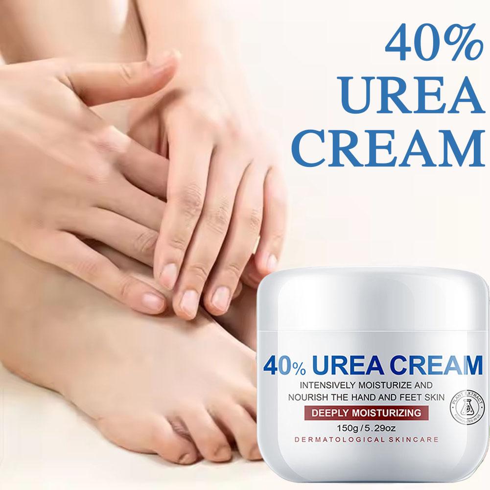 Urea Foot Cream - ยูเรียครีม 40% มอยส์เจอร์ไรเซอร์ ครีมทาฝ่ามือและเท้า ช่วยลดความแห้งกร้าน ลดรอยด้าน