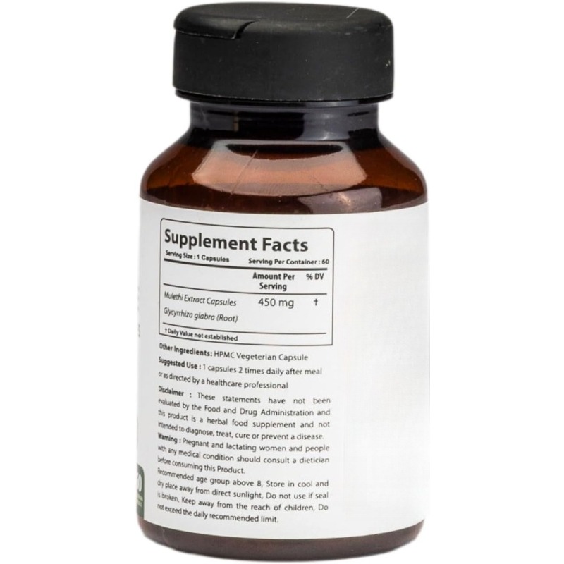แคปซูลสารสกัดจากรากชะเอมเทศ (ช - Licorice Root Extract บทวิจารณ์และราคา