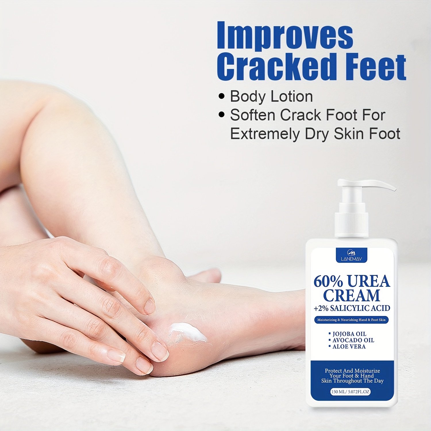 ครีมยูเรีย 60% สำหรับเท้า ผสมก - Urea Foot Cream บทวิจารณ์และราคา
