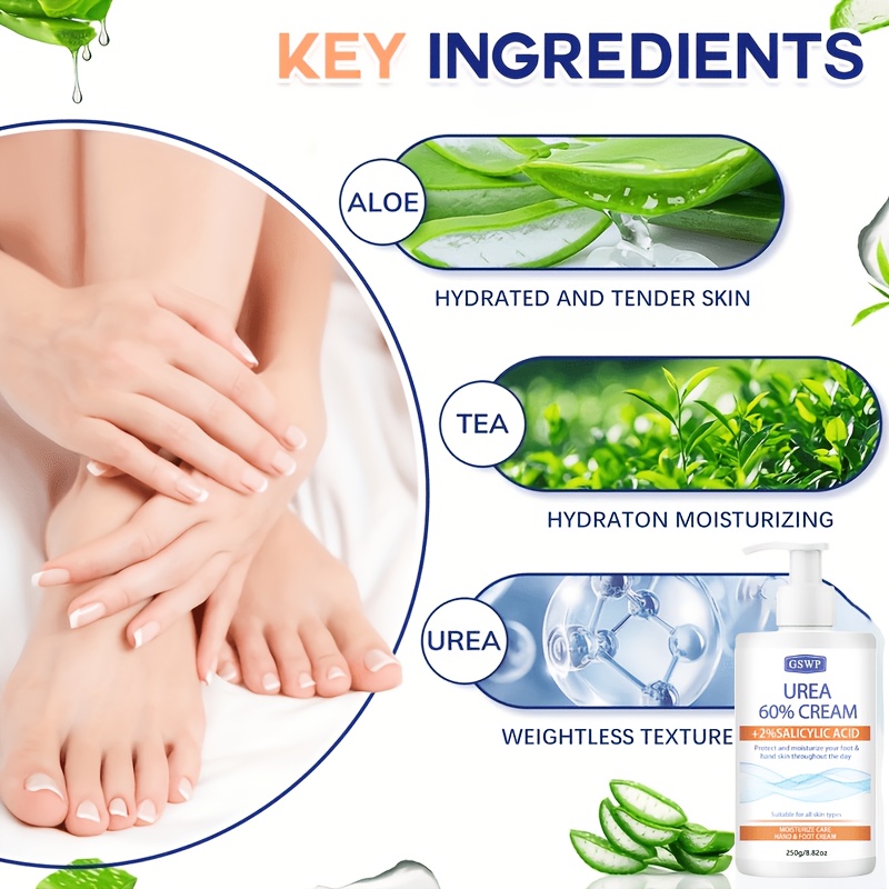 GSWP 60% ยูเรีย มอยส์เจอร์ไรซิ - Urea Foot Cream บทวิจารณ์และราคา