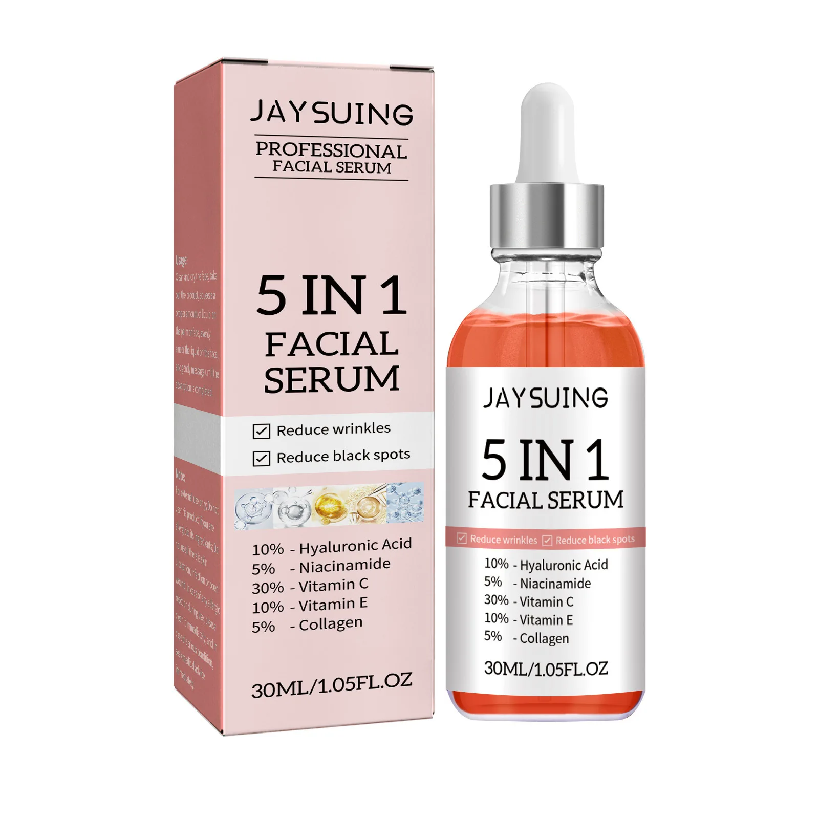 5 In 1 Moisturizing Facial Ser - Licorice Root Extract บทวิจารณ์และราคา
