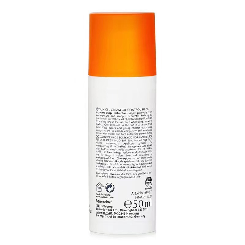 50มล. ควบคุมน้ำมันสดชื่นและกัน - Spf 50 Sunscreen บทวิจารณ์และราคา
