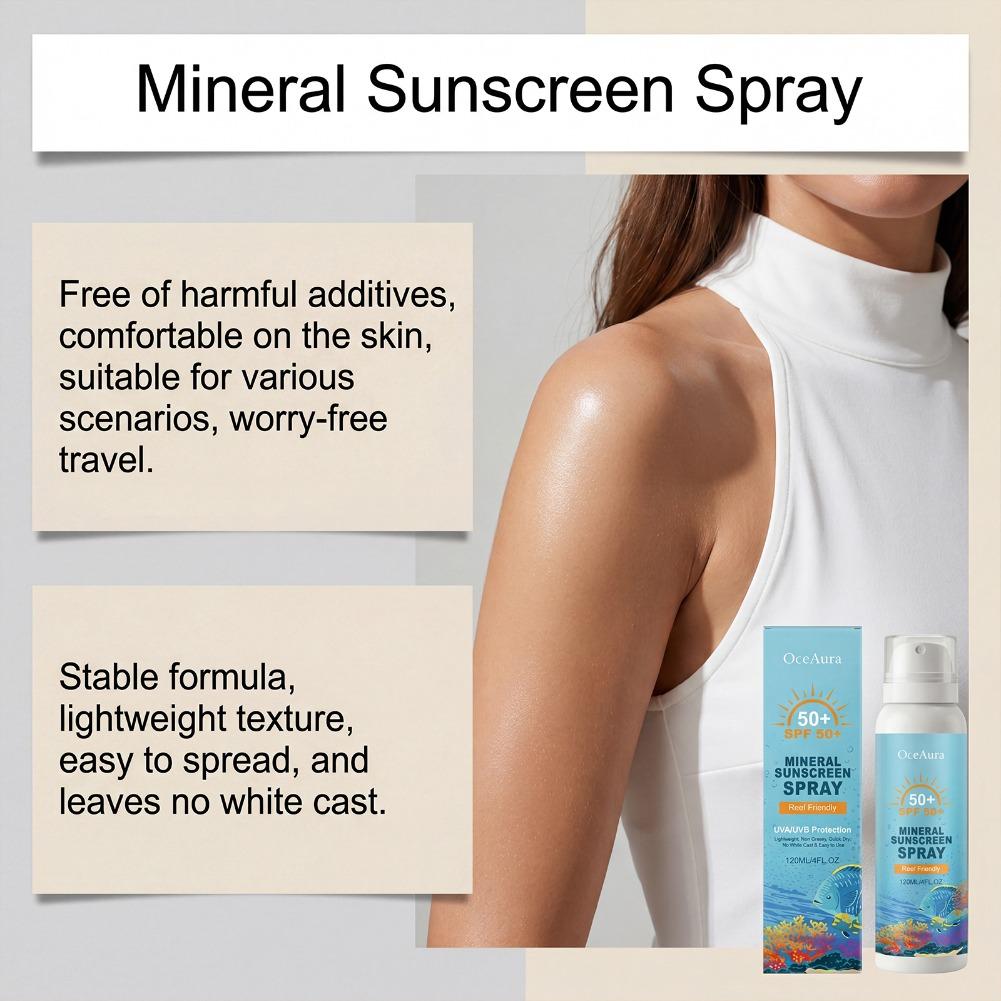 สเปรย์กันแดด SPF50+ ไม่เหนียวเ - Spf 50 Sunscreen บทวิจารณ์และราคา