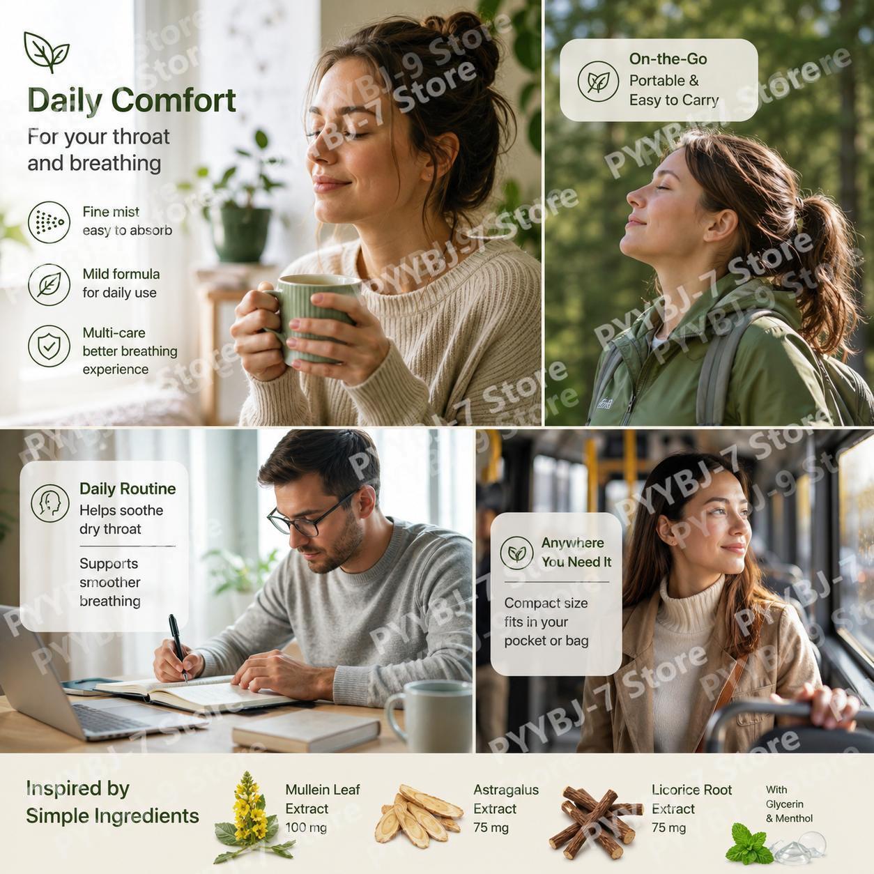 สเปรย์สมุนไพรบำรุงปอด 100 มล.  - Licorice Root Extract บทวิจารณ์และราคา