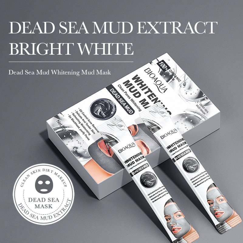 มาส์กหน้าโคลนจากทะเลเดดซี10ชิ้ - Mud Mask Kaolin บทวิจารณ์และราคา