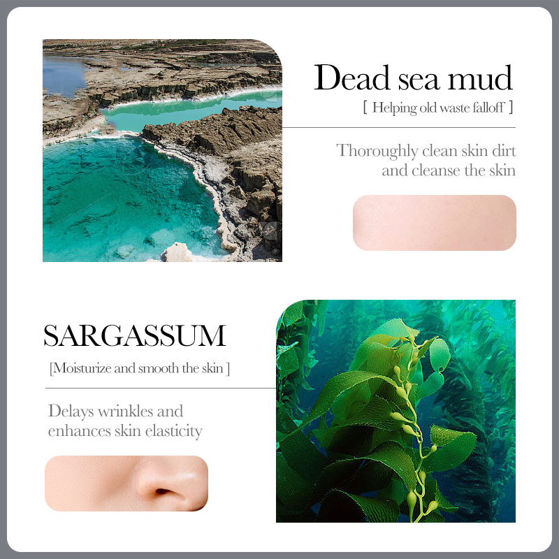 มาส์กหน้าโคลนจากทะเลเดดซี10ชิ้ - Mud Mask Kaolin บทวิจารณ์และราคา