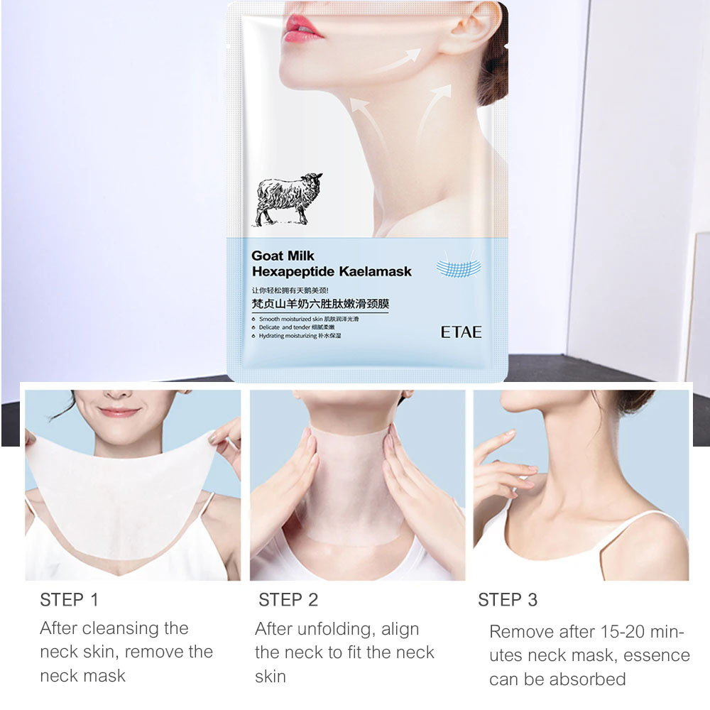 นมแพะ Six Peptides คอหน้ากากคอ - Skincare X Beauty บทวิจารณ์และราคา