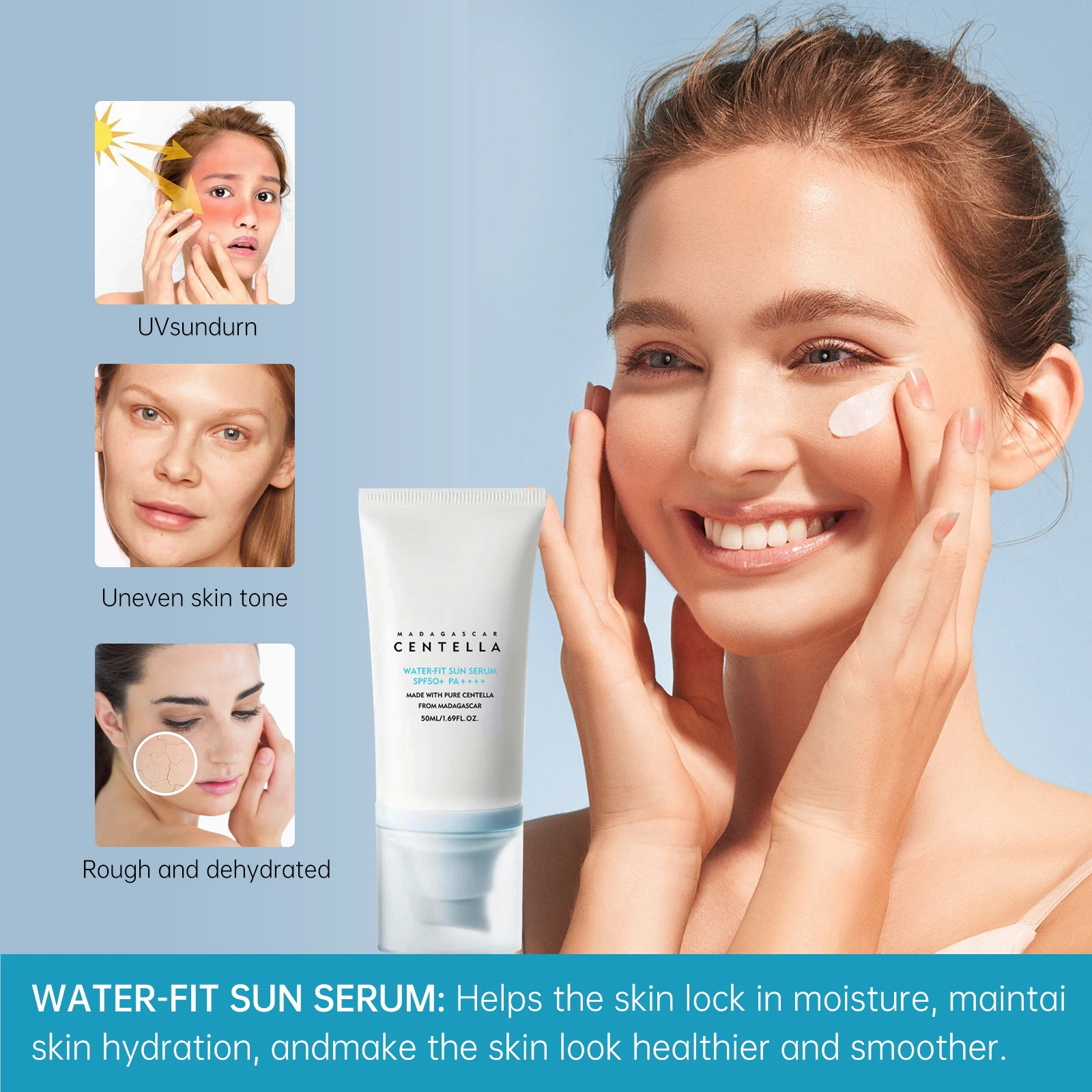 2/1 ชิ้นครีมกันแดด SPF50+ เซนเ - Spf 50 Sunscreen บทวิจารณ์และราคา