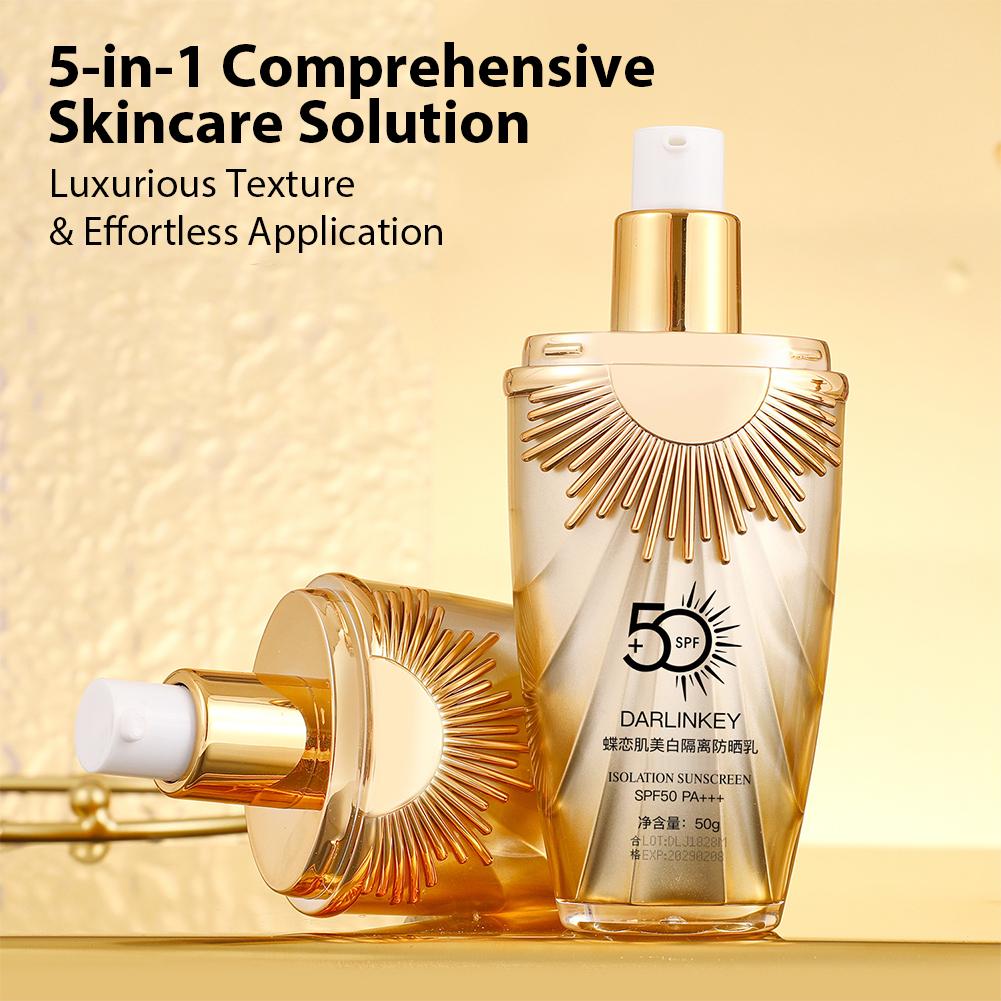 ครีมกันแดด 5 in 1 SPF50 PA+++  - Spf 50 Sunscreen บทวิจารณ์และราคา