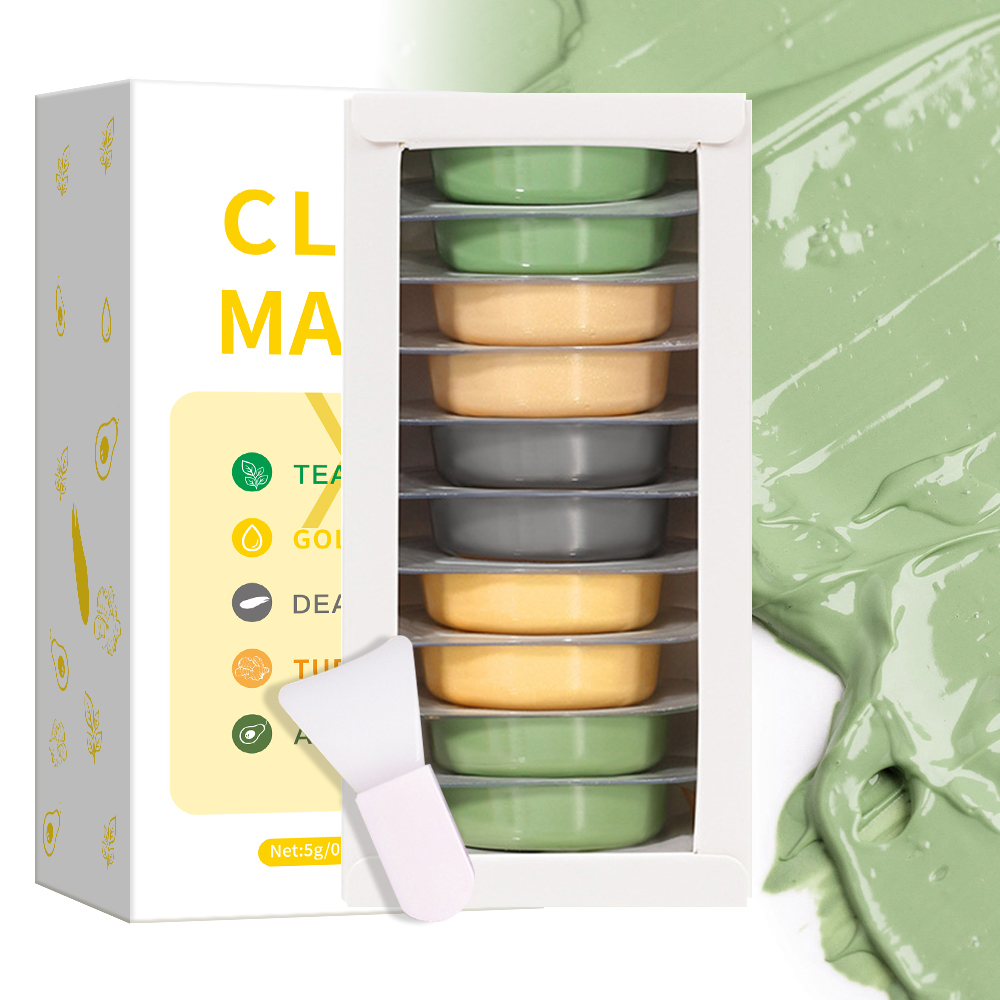 5g * 10pcs Clay Mud Mask ชุดกร - Mud Mask Kaolin บทวิจารณ์และราคา
