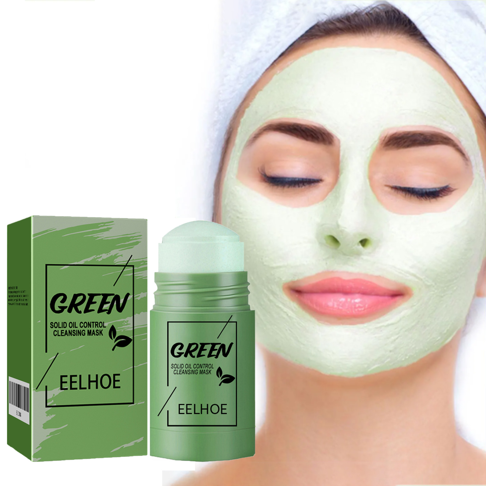 ชาเขียวทําความสะอาด Solid Face - Mud Mask Kaolin บทวิจารณ์และราคา