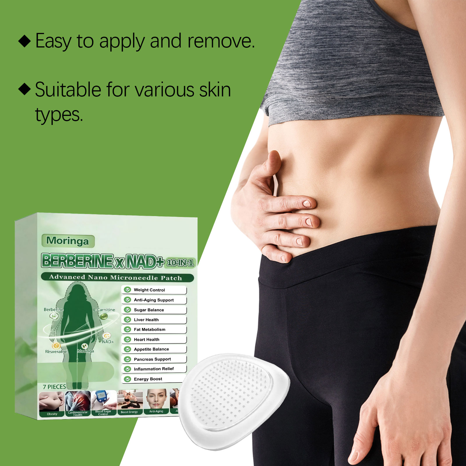 แผ่นแปะไมโครนีดเดิล 10 in 1 สำ - Skincare The Originote บทวิจารณ์และราคา